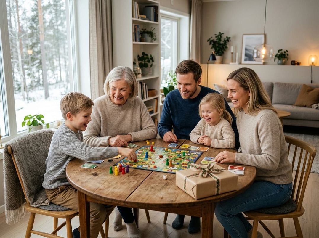 Når gaven skal samle familien om legen