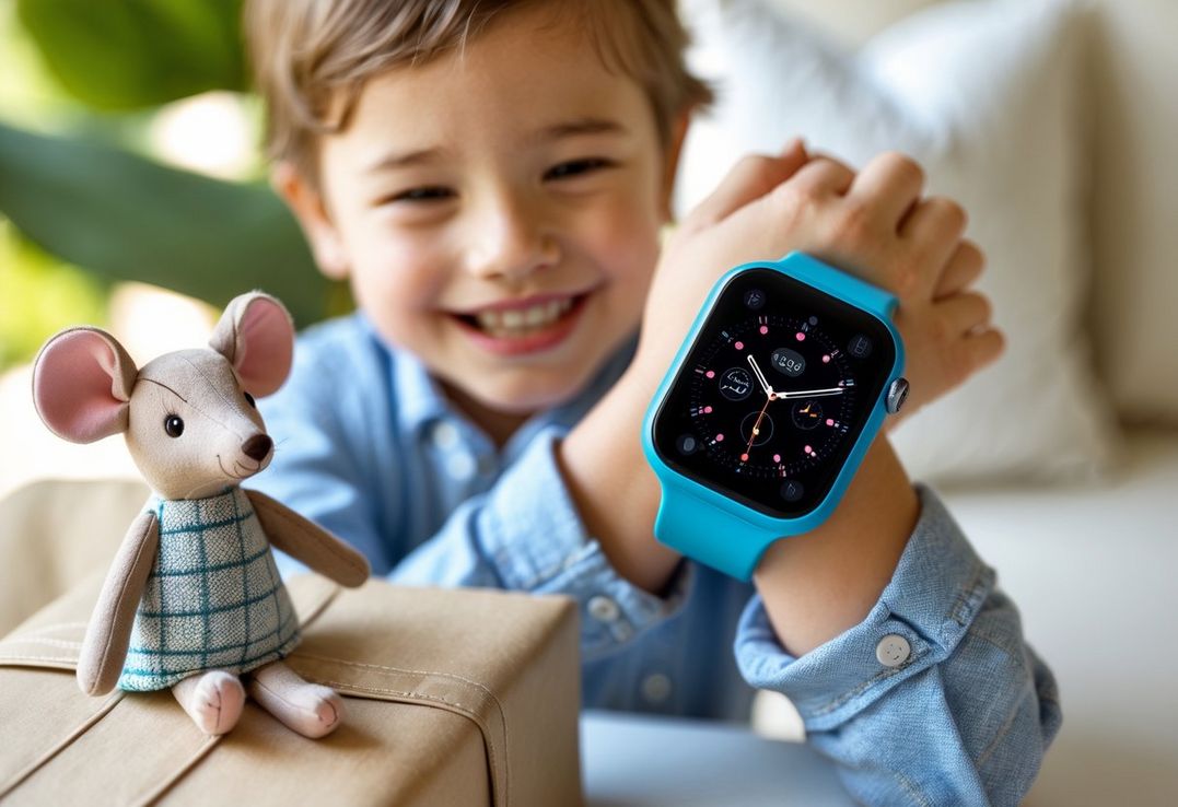 Giv børnene et vandtaet smartwatch eller Maileg mus i gave Giv børnene et vandtaet smartwatch eller Maileg mus i gave
