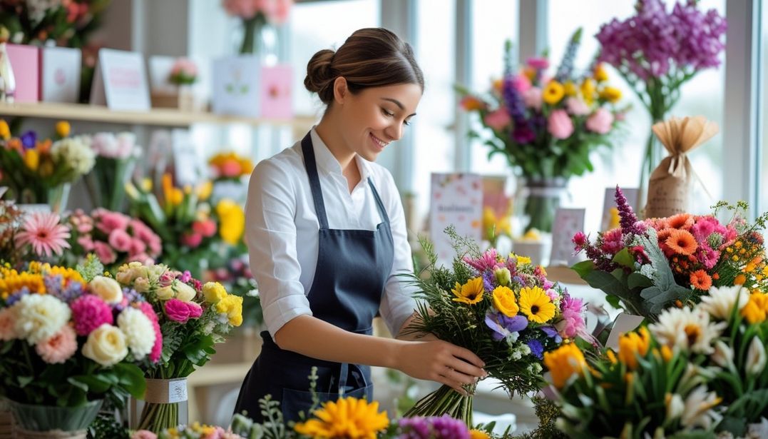 Blomsterhandler