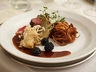 Gourmetophold på Bandholm Hotel