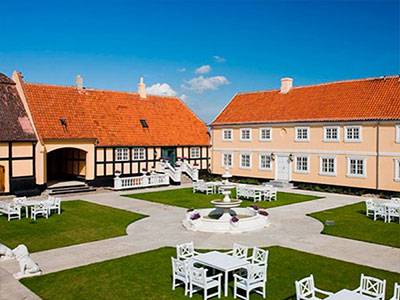 Romantisk ophold på Skrøbelev Gods