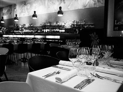 Romantisk middag på Café Hack