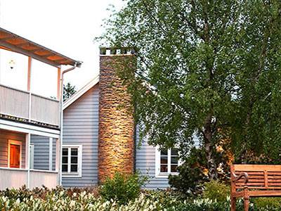 Ophold på The Lodge i Sverige