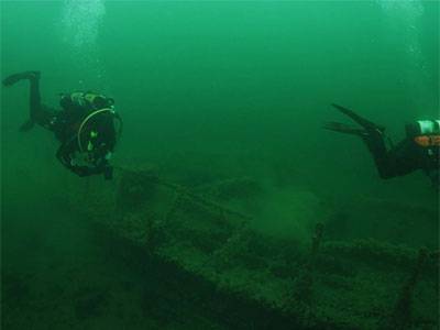 Vragdyk omkring M/F Ærøsund