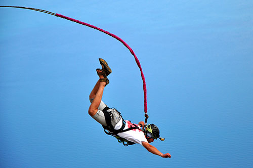 Bungee jump er den ultimative action gave