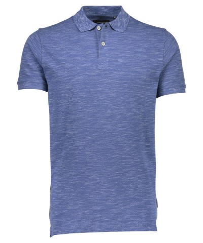 Meleret lilla poloshirt fra Lindbergh